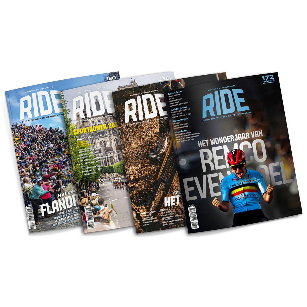 Neem nu een jaarabonnement op RIDE Magazine met verzending naar Duitsland