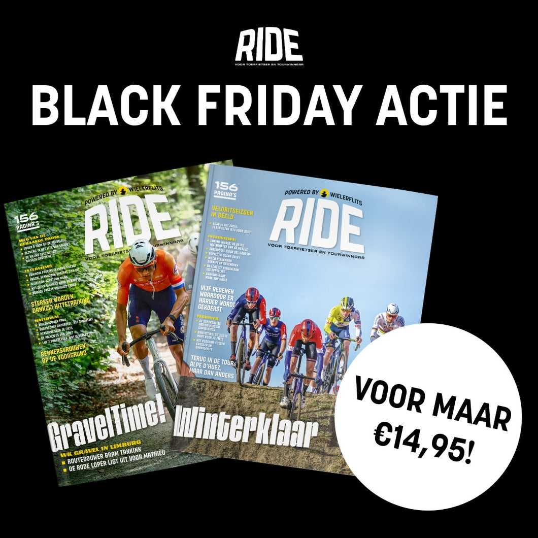 Black Friday Deal: 2x RIDE Magazine voor maar €14,95!